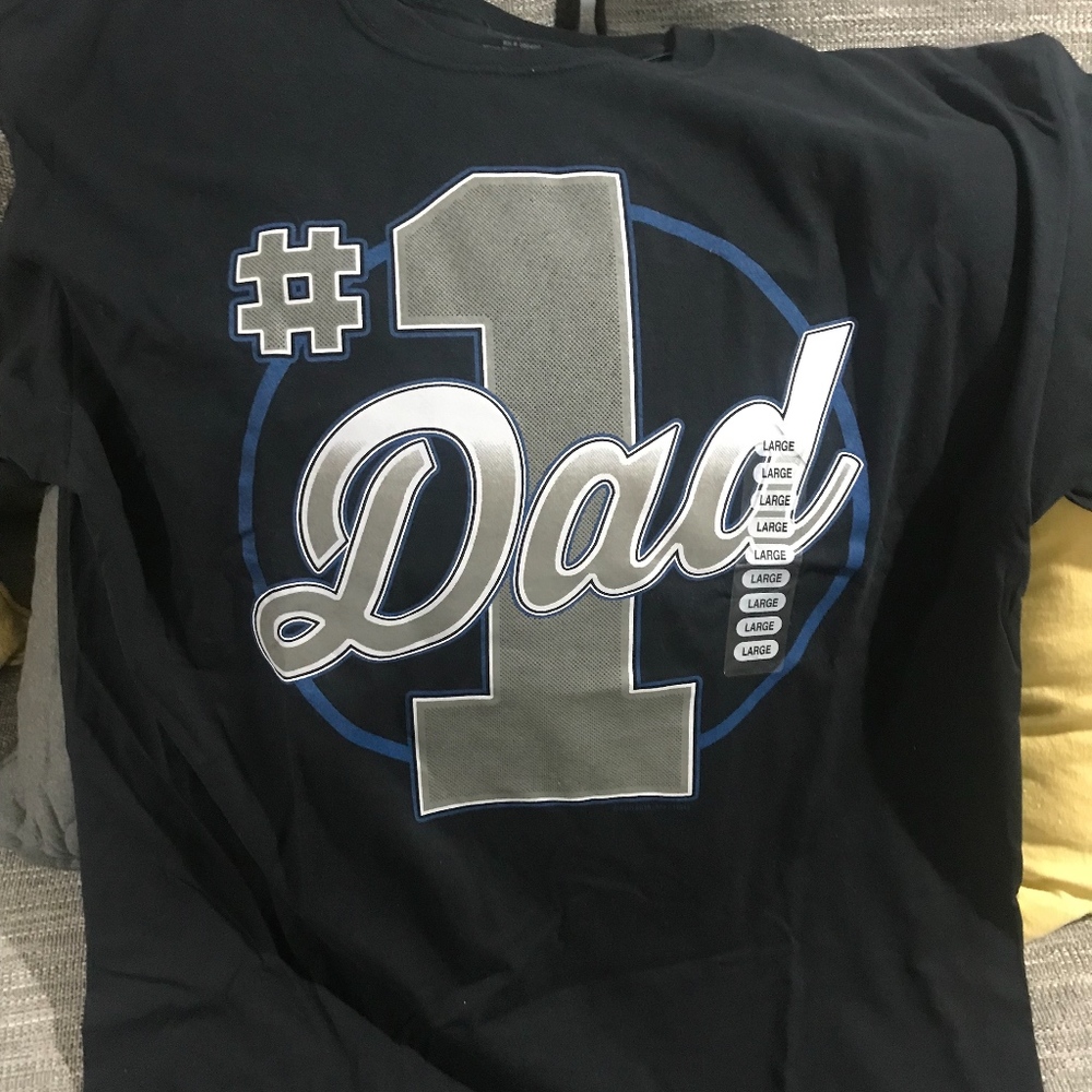 #1 Dad T-shirt